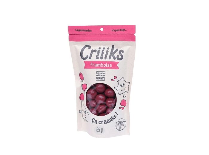 Billes de céréales framboise « Criiiks - Les petits bonheurs