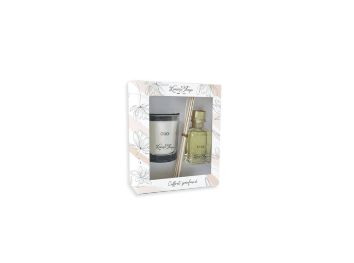 Coffret Bougie 180 g + Diffuseur 100 ml Oud