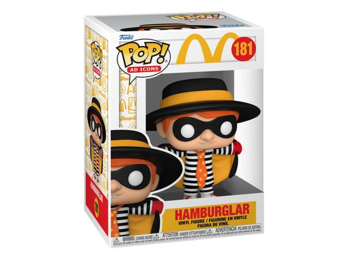 McDonalds POP! 181 Ad Icons Vinyl figurine Hamburglar 9 cm