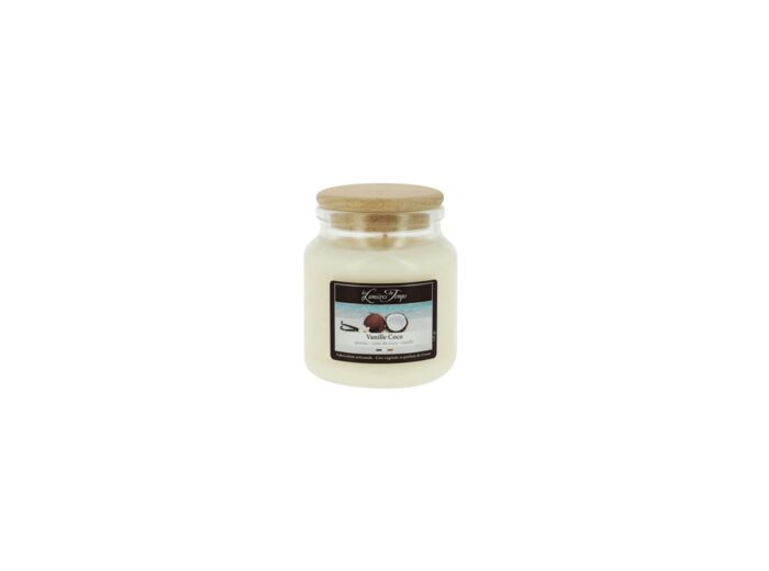 Bougie Cire Colorée 145 g Vanille Coco