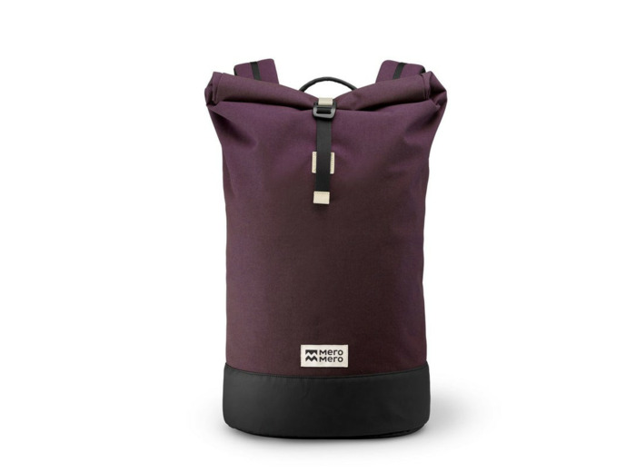 Sac à Dos Squamish V3 Aubergine/cuir crème MERO MERO