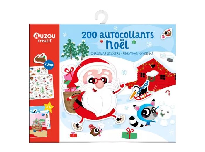 200 autocollants de noël - Auzou