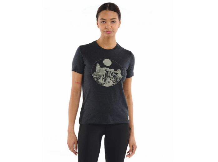 T-Shirt Mérinos Femme Utilitee Echo Canyon Dusk Blue ARTILECT