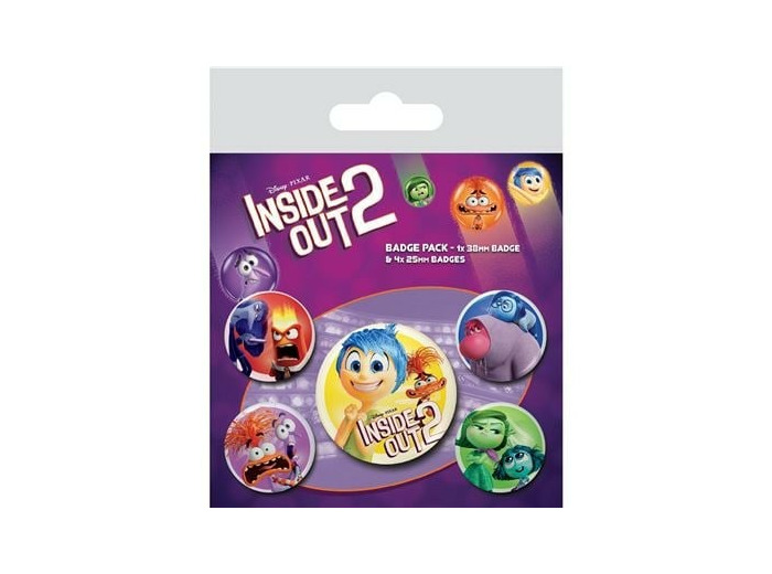 VICE-VERSA 2 - Emotional Duos - Pack 5 Badges