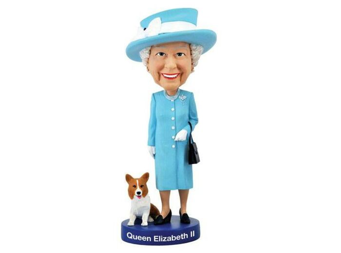 Queen Elizabeth II Bobble Head 20 cm ROYAL BOBBLES