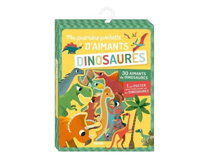 Les dinosaures - ma pochette d aimants - Auzou