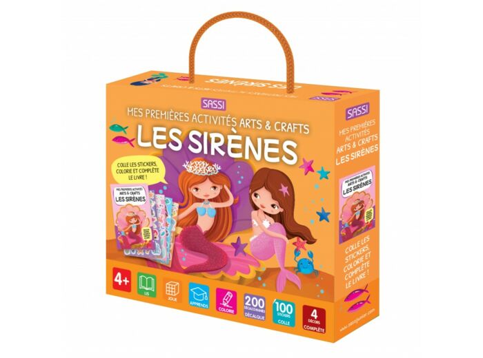 Les sirènes - Arts and crafts - kit d'activité - Sassi