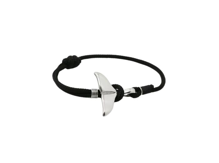 Bracelet baleine - noir - Monzémaré