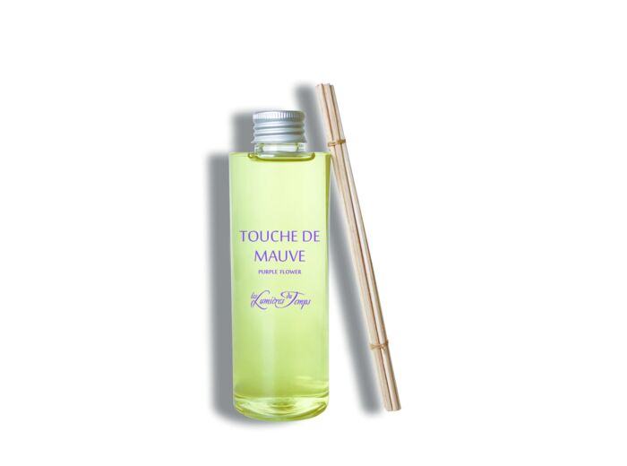 Recharge (Avec Rotins) pour Diffuseur de parfums 200 ml Touche de mauve