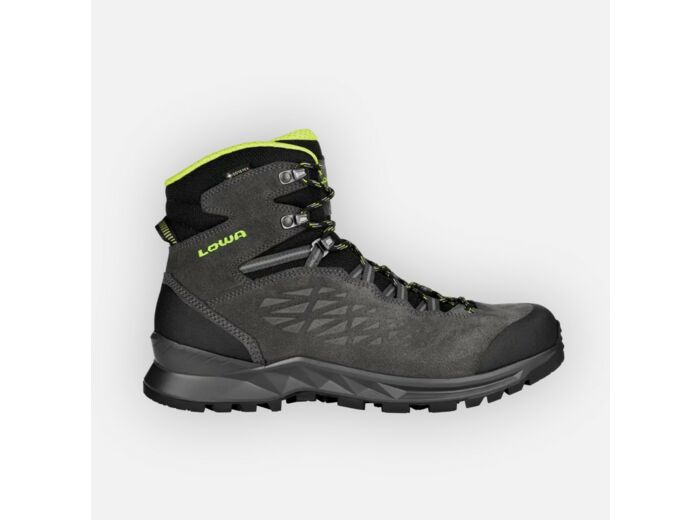 Chaussures Explorer II GTX Mid Anthracite/Lime LOWA