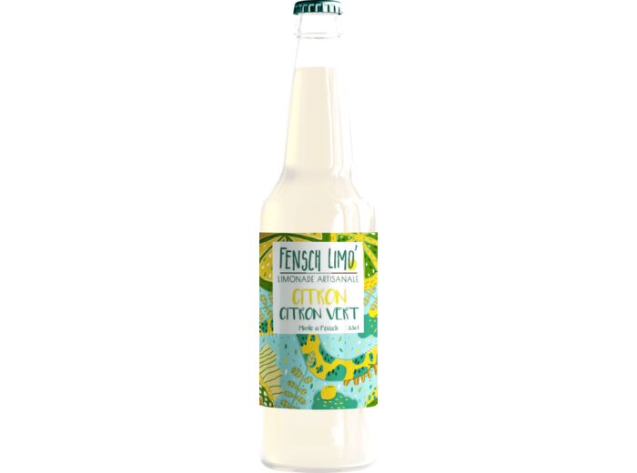 Limonade citron citron vert - 75cl - Fensch limo