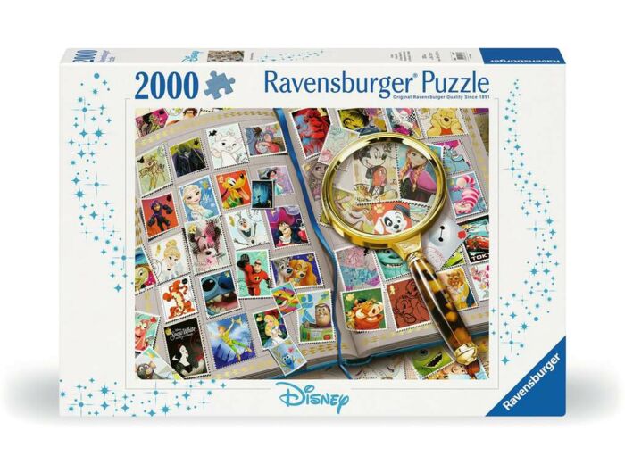 Puzzle 2000 p - Mes timbres préférés / Disney