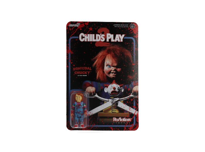 CHUCKY Child's Play 2 - Homicidal Chucky (Blood Splatter)