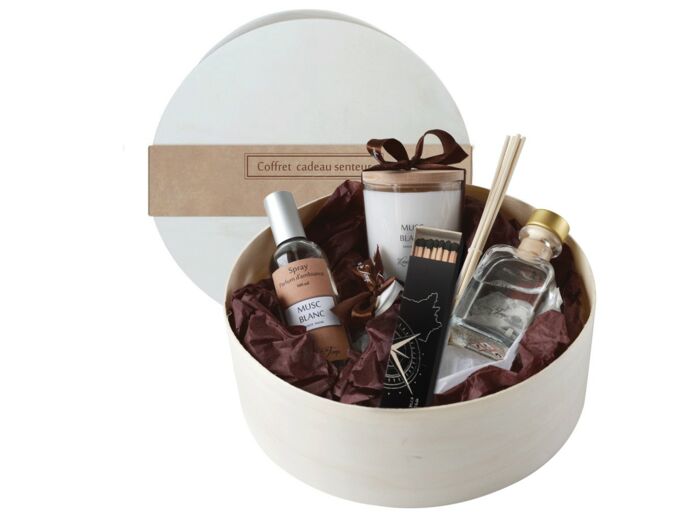 Grand Coffret Rond Ambre Noire