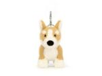 Betti Corgi Bag Charm - Jellycat