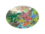 Voyage découvre explore - livre et puzzle - les dinosaures - Sassi