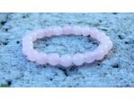 Bracelet quartz rose enfant 6mm