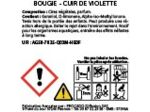 Bougie Signature 600 Gr N°3 Cuir de Violette