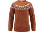 Pull Femme Övik Knit Sweater 215-242/Autumn Leef-Desert Brown FJÄLLRÄVEN