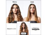 Steampod 3.0 | Lisseur Cheveux Professionnel 2-en-1 : Lissage & Wavy | Technologie Vapeur | L'Oréal Professionnel Steampod 3.0 Classique