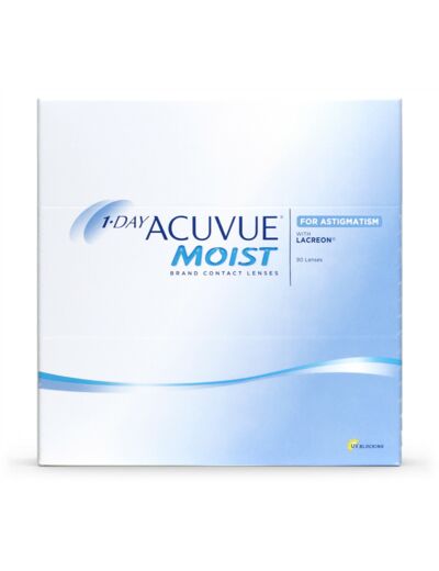 1-Day Acuvue Moist Toric 90