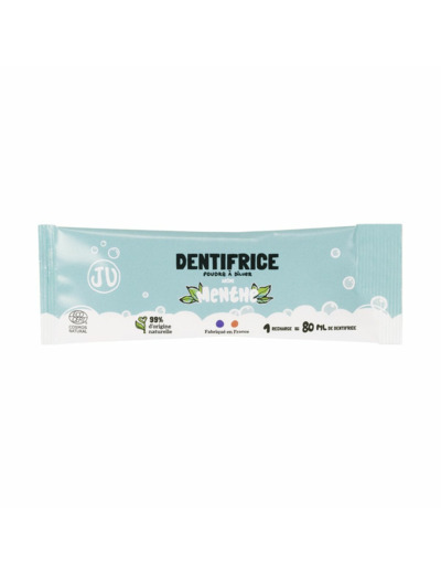 Dentifrice rechargeable poudre - menthe - (ex Juliette) - Pimpant