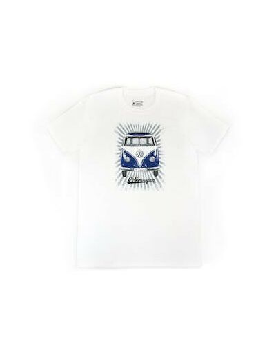 T-Shirt Rayures Bleu/Blanc Combi VW T1 By BRISA