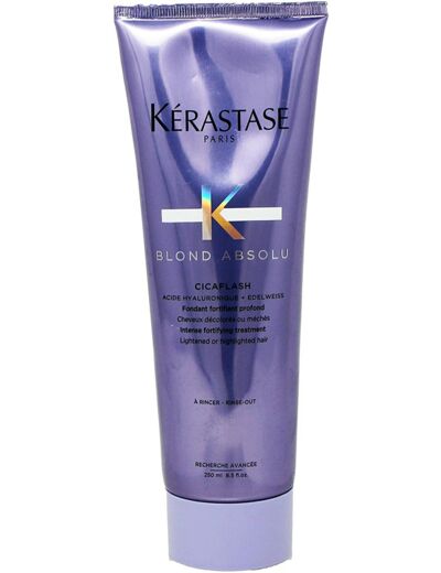 Kerastase - Gamme Blond Absolu - Cicaflash, pouvoir réparateur d'un masque allié au résultat léger d'un après-shampooing - 250ml