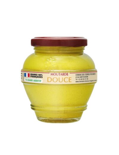 Moutarde douce - 200 grs - Domaine des Terres rouges