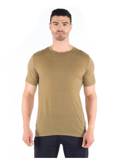 T-Shirt Mérinos Homme Utilitee Putty ARTILECT