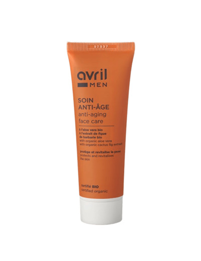 Soin anti âge visage homme - Avril