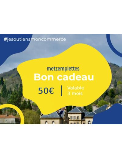 Carte cadeau - 50€