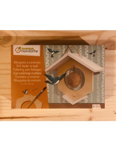 Kit DIY mangeoire oiseaux et insectes - Avenue mandarine