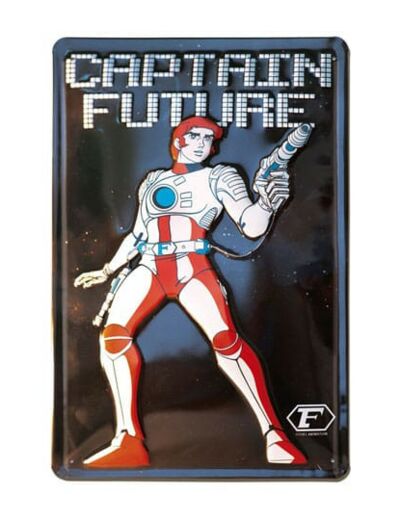 Captain Future panneau métal 20 x 30 cm
