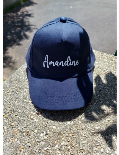 Casquette Enfant Marine Personnalisable