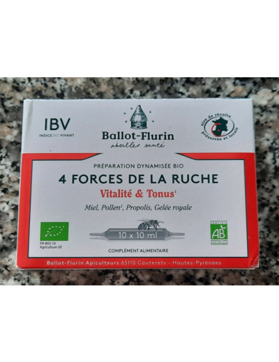 Ampoules 4 Forces De La Ruche