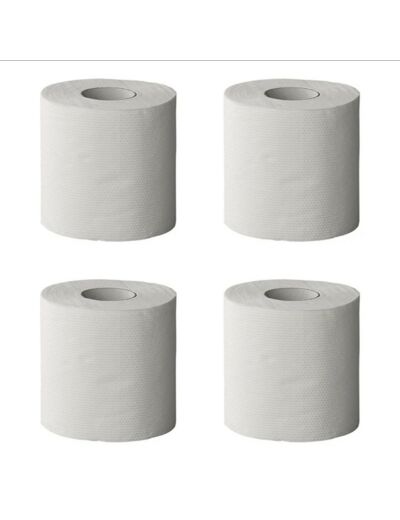 Papier toilette à dissolution rapide jeu de 4 pièces