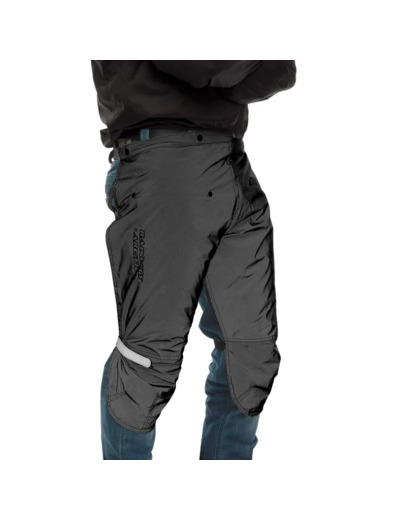 RAINLEGS LN Sur-pantalon pluie et coupe-vent taille L - Noir