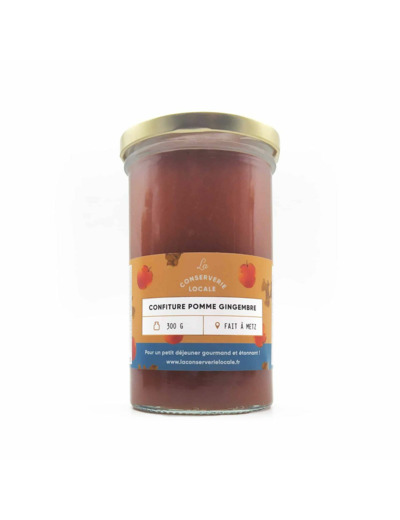 Confiture Pomme Gingembre BIO 300g - Bon Plan DDM