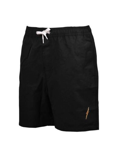 Short de Bain Plain Turtle Noir LIGHTNING BOLT