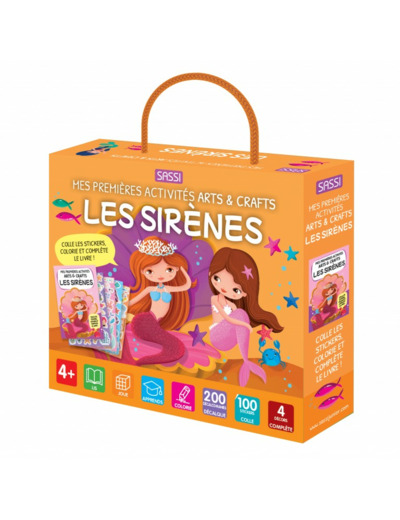 Les sirènes - Arts and crafts - kit d'activité - Sassi