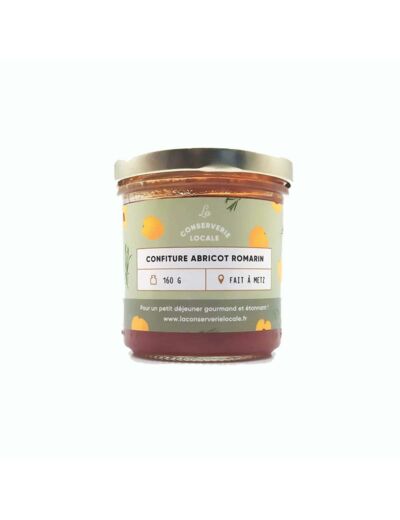 Confiture abricot romarin - La conserverie locale