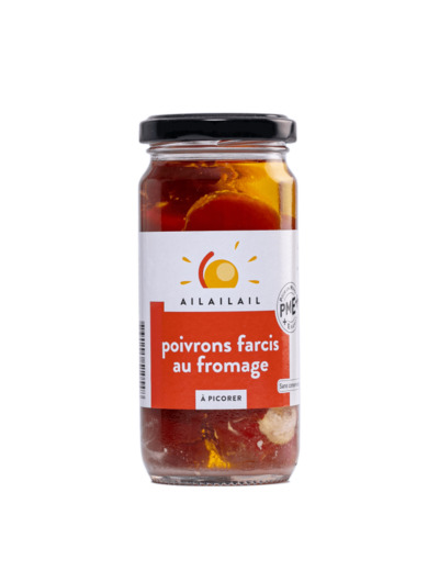 Poivrons farcis fromage - AilailAil