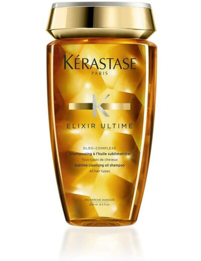 Kérastase Elixir Ultime Shampooing à l'huile Sublimatrice pour tous les types de cheveux 250 ml