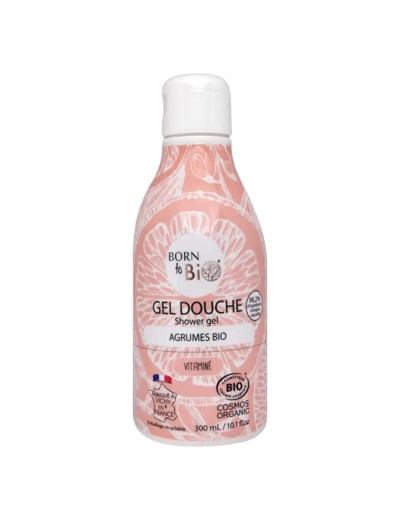 Gel douche bio - Agrumes - Born to bio