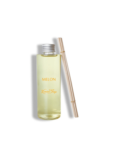 Recharge (Avec Rotins) pour Diffuseur de parfums 200 ml Melon