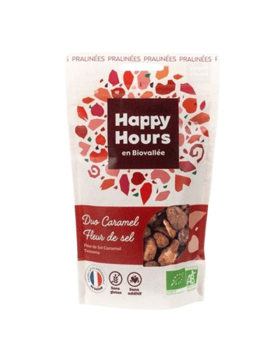 Sachet duo bio caramel fleur de sel - Happy hours bio