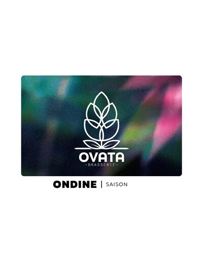 Bière Ondine - 33 cl - Brasserie Ovata