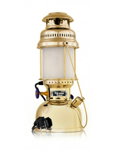 Lampe électrique de table  HK500 en laiton poli  PETROMAX