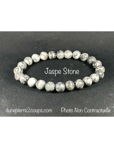 Bracelet Jaspe Stone MAP 8mm